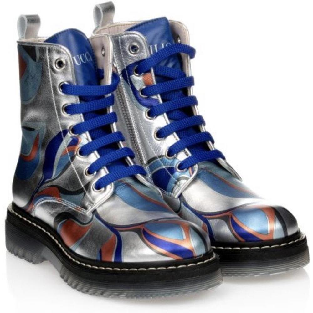 Emilio Pucci Girls Multicolor Boots Emilio Pucci Girls Multicolor Boots