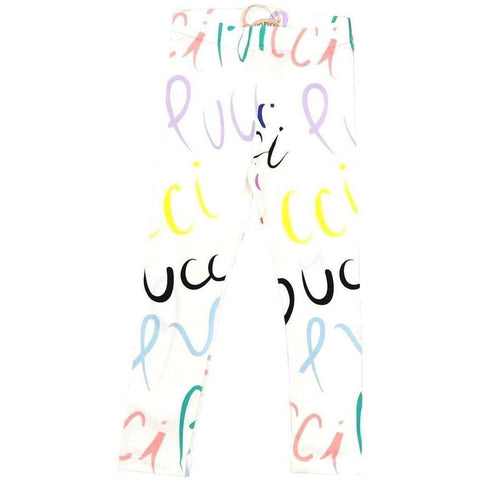 Emilio Pucci Girls Multicoloured Leggings Emilio Pucci Girls Multicoloured Leggings