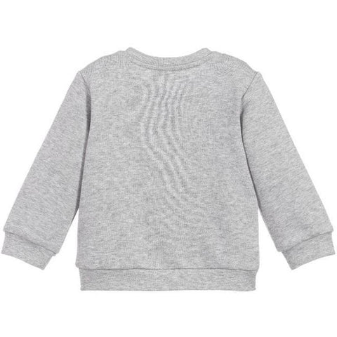 Fendi Baby Boys Grey Logo Sweatshirt Fendi Baby Boys Grey Logo Sweatshirt