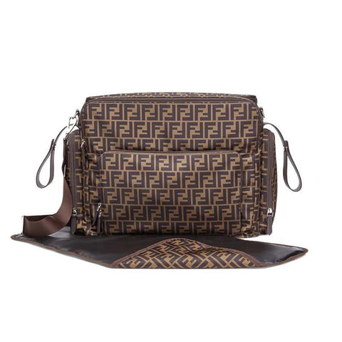 Fendi FF Logo Baby Changing Bag Fendi FF Logo Baby Changing Bag