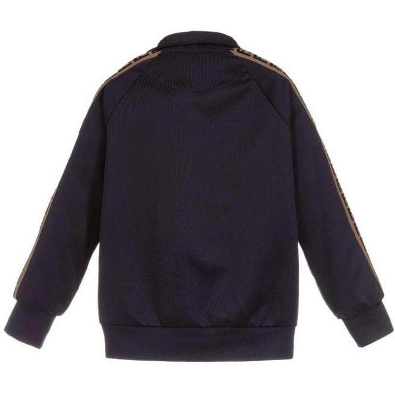 Fendi Navy Zip-up Sweatshirt Fendi Navy Zip-up Sweatshirt
