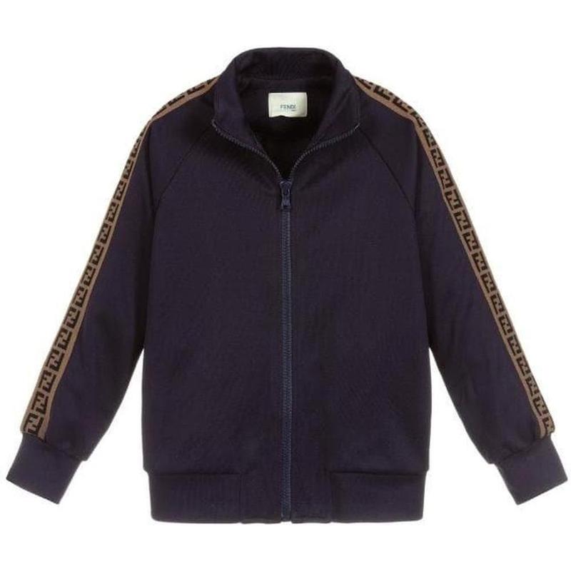 Fendi Navy Zip-up Sweatshirt Fendi Navy Zip-up Sweatshirt