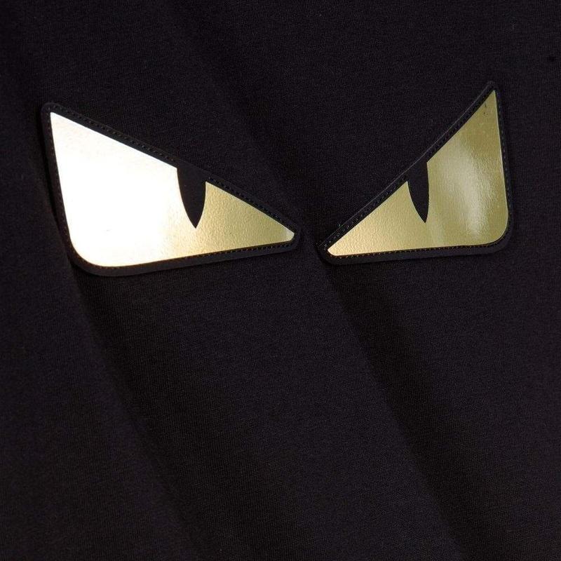 Fendi Unisex Black T-Shirt Fendi Unisex Black T-Shirt