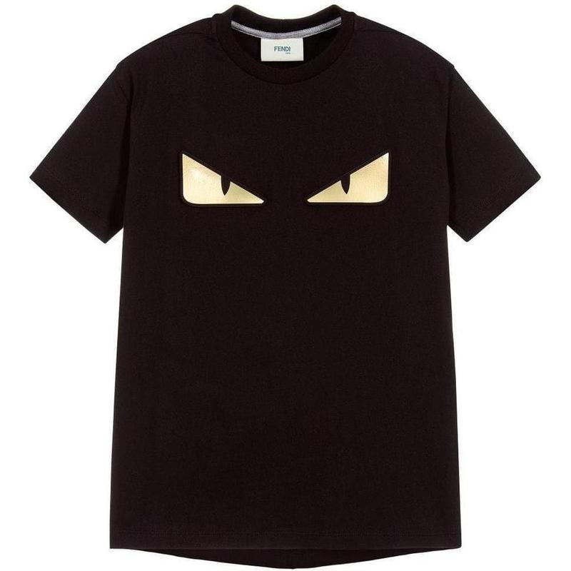 Fendi Unisex Black T-Shirt Fendi Unisex Black T-Shirt