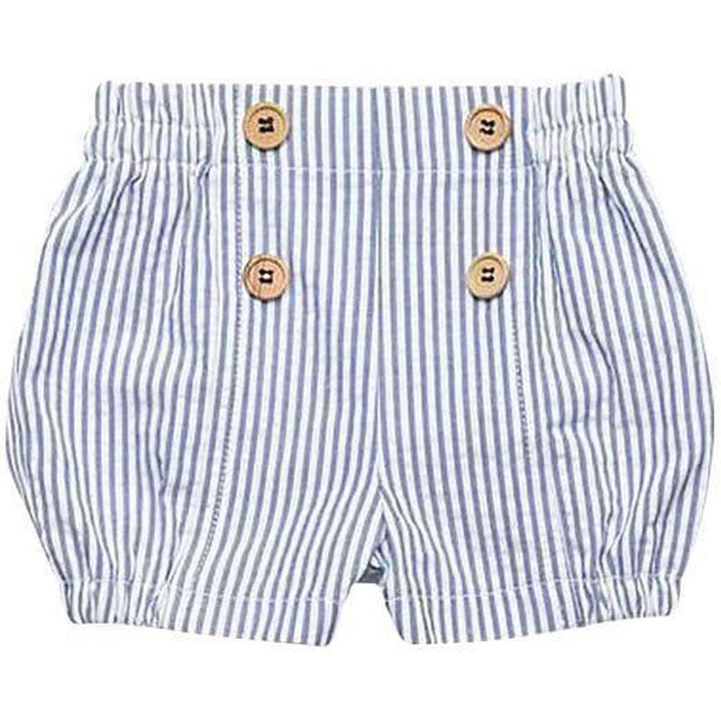 Fina Ejerique Boys Blue Stripe Shorts Fina Ejerique Boys Blue Stripe Shorts