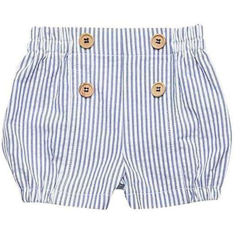 Fina Ejerique Boys Blue Stripe Shorts Fina Ejerique Boys Blue Stripe Shorts