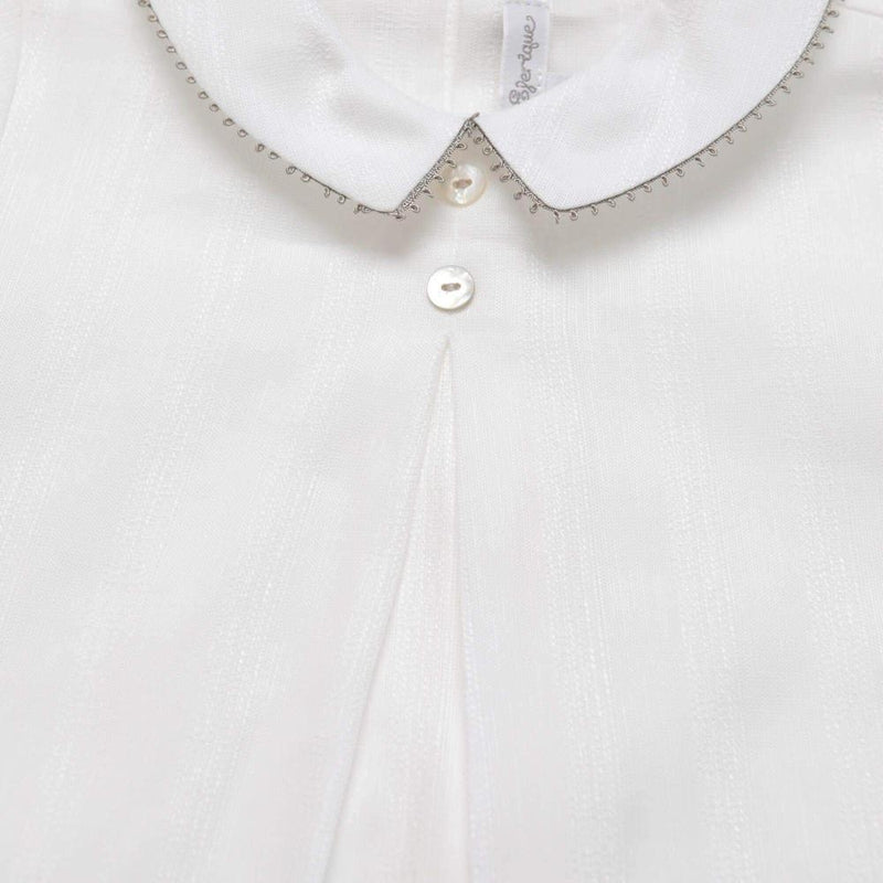 Fina Ejerique Cream Shirt with Beige Shorts Fina Ejerique Cream Shirt with Beige Shorts
