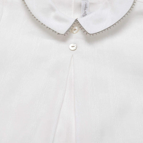 Fina Ejerique Cream Shirt with Beige Shorts Fina Ejerique Cream Shirt with Beige Shorts