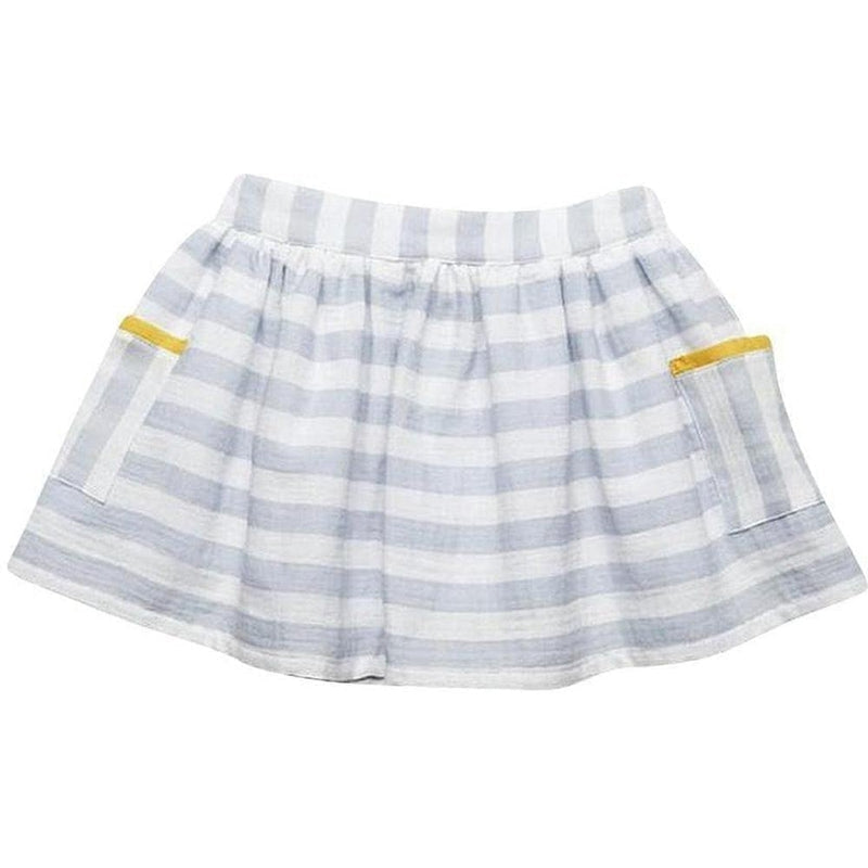 Fina Ejerique Girls Grey Stripe Skirt Fina Ejerique Girls Grey Stripe Skirt