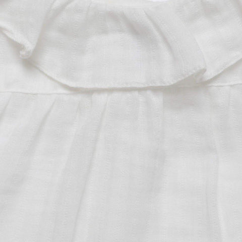 Fina Ejerique White Blouse with Floral Bloomers Set Fina Ejerique White Blouse with Floral Bloomers Set