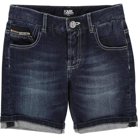 Karl Lagerfeld Boys 5 Pocket Bermuda Shorts Karl Lagerfeld Boys 5 Pocket Bermuda Shorts