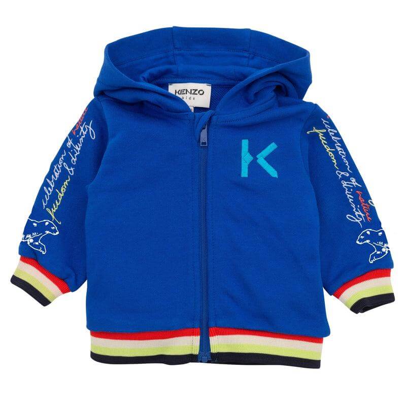 Kenzo Kids Baby Boys Blue Tracksuit Kenzo Kids Baby Boys Blue Tracksuit