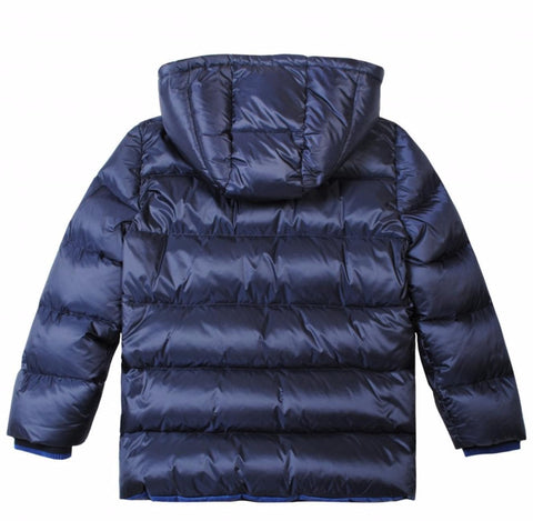 Lanvin Boys Blue Padded Down Jacket Lanvin Boys Blue Padded Down Jacket
