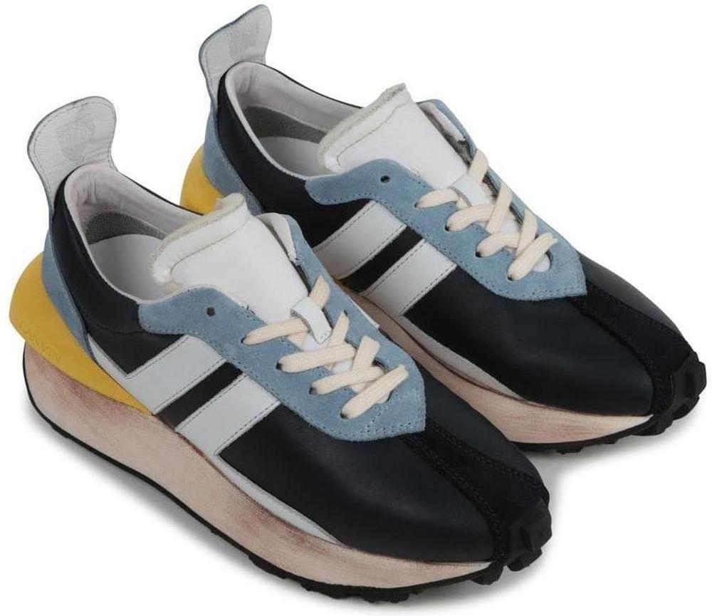 Boys Navy Bumper Trainers Liverpool