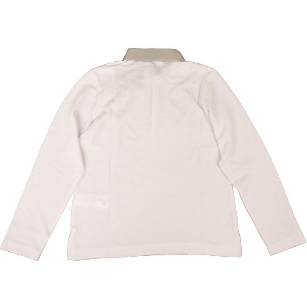 Lanvin Boys White/ Grey Polo Shirt Lanvin Boys White/ Grey Polo Shirt