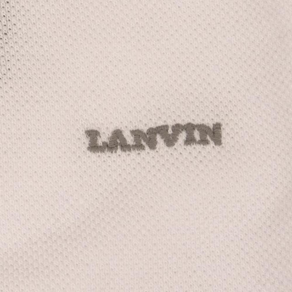Lanvin Boys White/ Grey Polo Shirt Lanvin Boys White/ Grey Polo Shirt