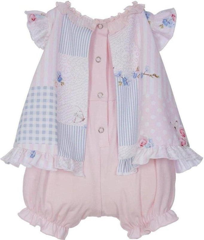 Lapin House Baby Girls Pink Shortie Lapin House Baby Girls Pink Shortie