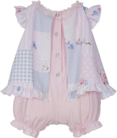 Lapin House Baby Girls Pink Shortie Lapin House Baby Girls Pink Shortie