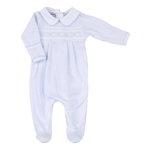 Magnolia Baby Boys Hazel And Hugo Blue Babygrow Magnolia Baby Boys Hazel And Hugo Blue Babygrow