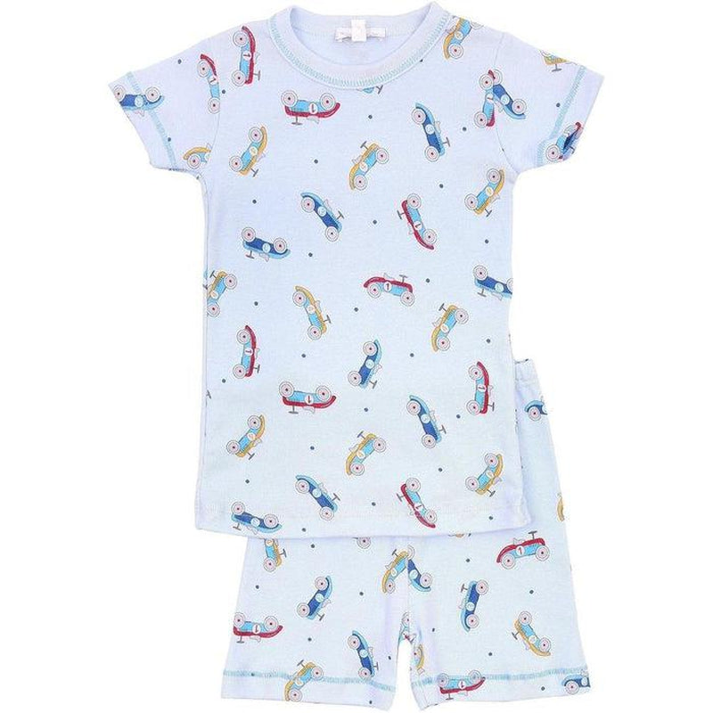 Magnolia Baby Boys 'Ready, Set, Go' Short Pyjamas Magnolia Baby Boys 'Ready, Set, Go' Short Pyjamas