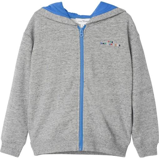 Marc Jacobs Boys Grey Zip-Up Jacket Marc Jacobs Boys Grey Zip-Up Jacket