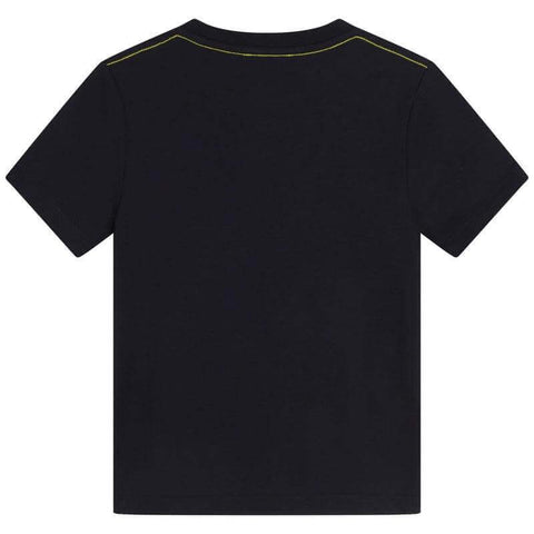 Marc Jacobs Boys Navy Logo T-shirt Marc Jacobs Boys Navy Logo T-shirt