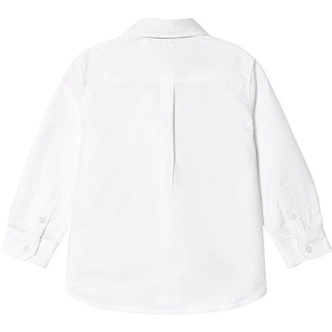 Marc Jacobs White Long Sleeve Shirt With Tie Marc Jacobs White Long Sleeve Shirt With Tie