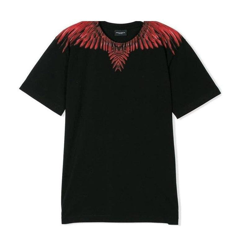 Marcelo Burlon Black 'Wings' T-Shirt Marcelo Burlon Black 'Wings' T-Shirt