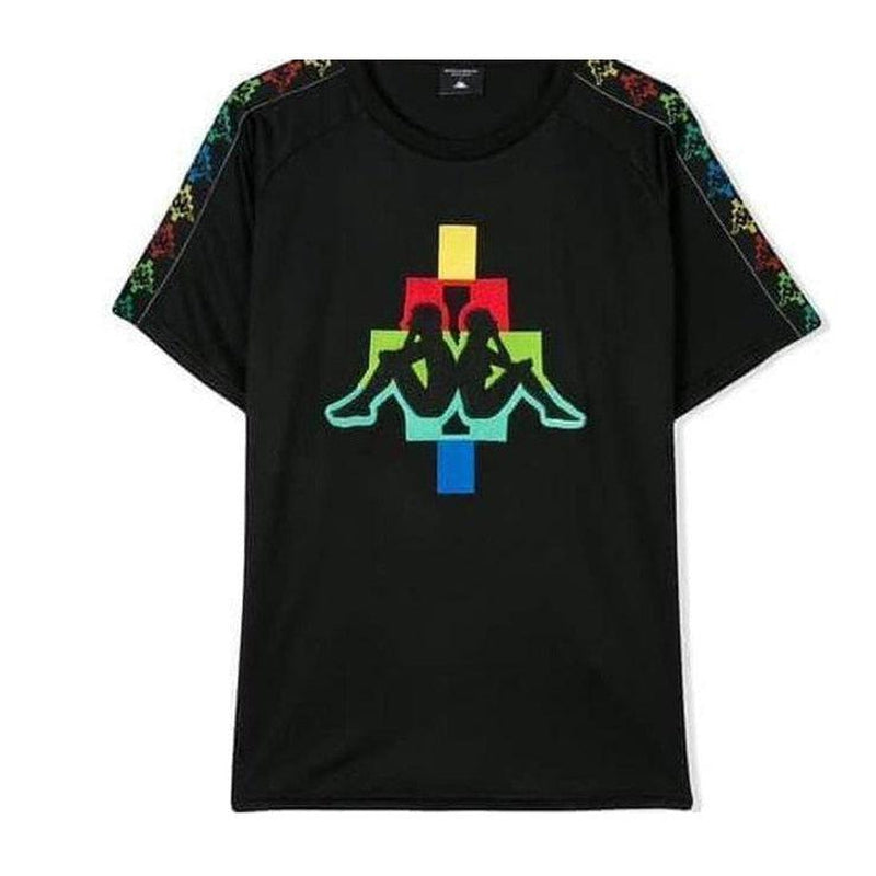 Marcelo Burlon Multicoloured Kappa Logo T-Shirt Marcelo Burlon Multicoloured Kappa Logo T-Shirt