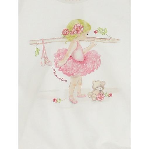 Monnalisa Baby Girls White Tunic Top Monnalisa Baby Girls White Tunic Top