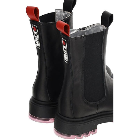 Monnalisa Girls Black Boots Monnalisa Girls Black Boots