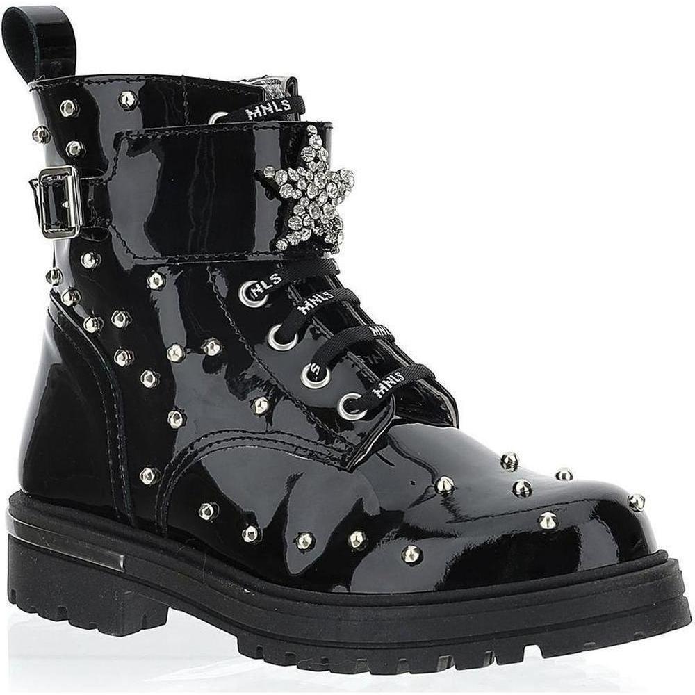 Monnalisa Girls Black Boots Monnalisa Girls Black Boots