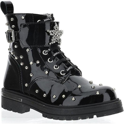 Monnalisa Girls Black Boots Monnalisa Girls Black Boots