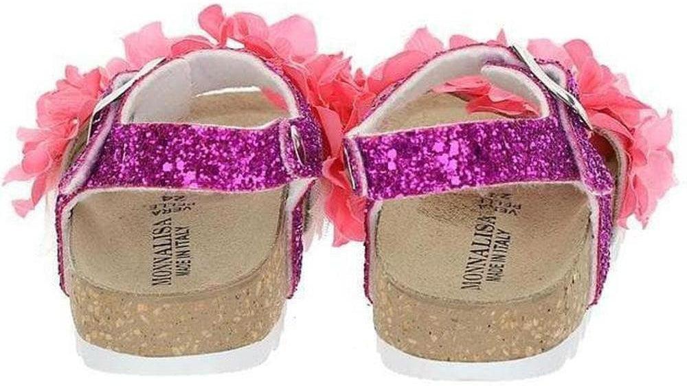 Monnalisa Girls Pink Sandals Monnalisa Girls Pink Sandals