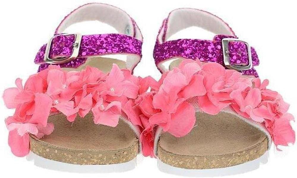 Monnalisa Girls Pink Sandals Monnalisa Girls Pink Sandals