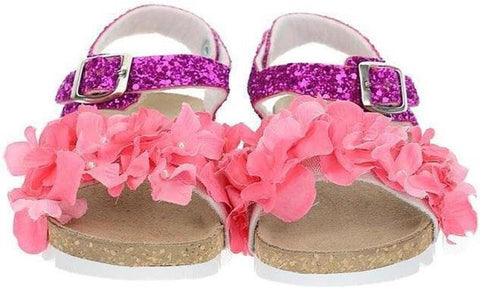 Monnalisa Girls Pink Sandals Monnalisa Girls Pink Sandals