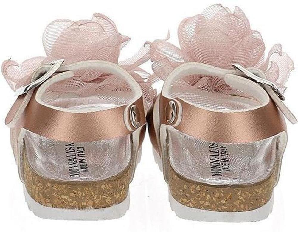 Monnalisa Girls Rose Sandals Monnalisa Girls Rose Sandals