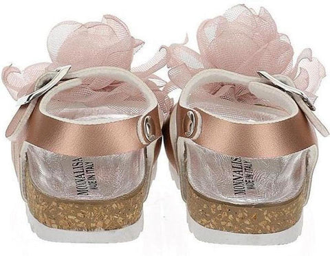 Monnalisa Girls Rose Sandals Monnalisa Girls Rose Sandals