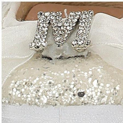 Monnalisa Girls White Glitter Ballerina Shoes Monnalisa Girls White Glitter Ballerina Shoes