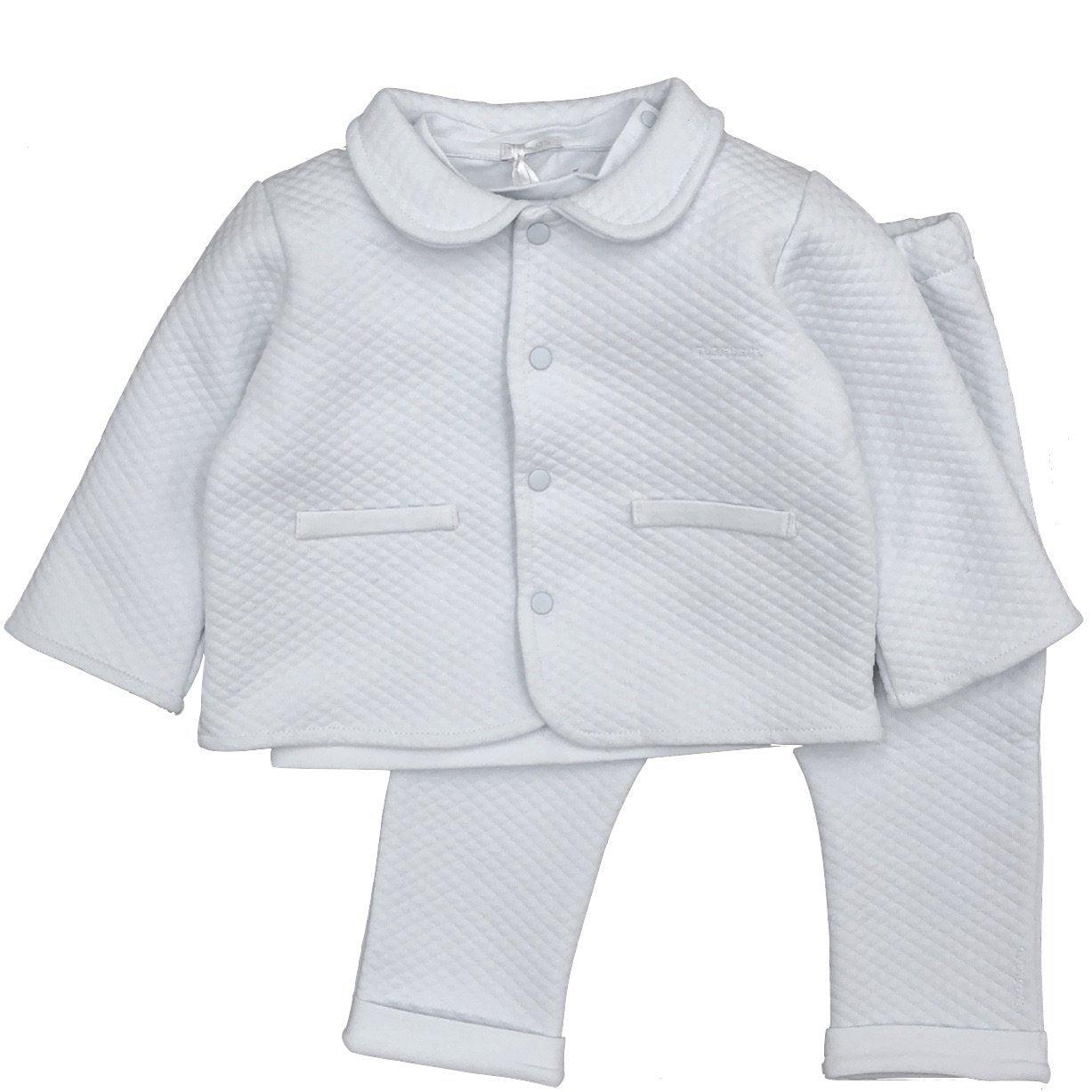 Nanan Baby Boys 3 Piece Waffle Set Nanan Baby Boys 3 Piece Waffle Set