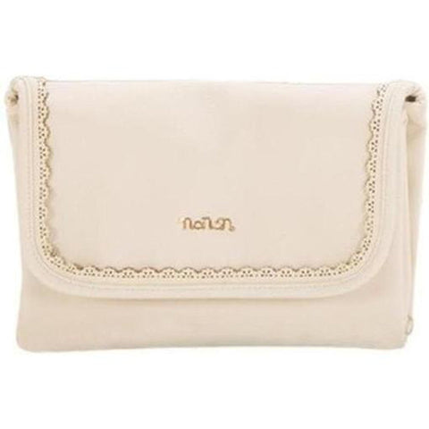 Nanan Nanan Cream Travel Changing Mat Bag Nanan Nanan Cream Travel Changing Mat Bag