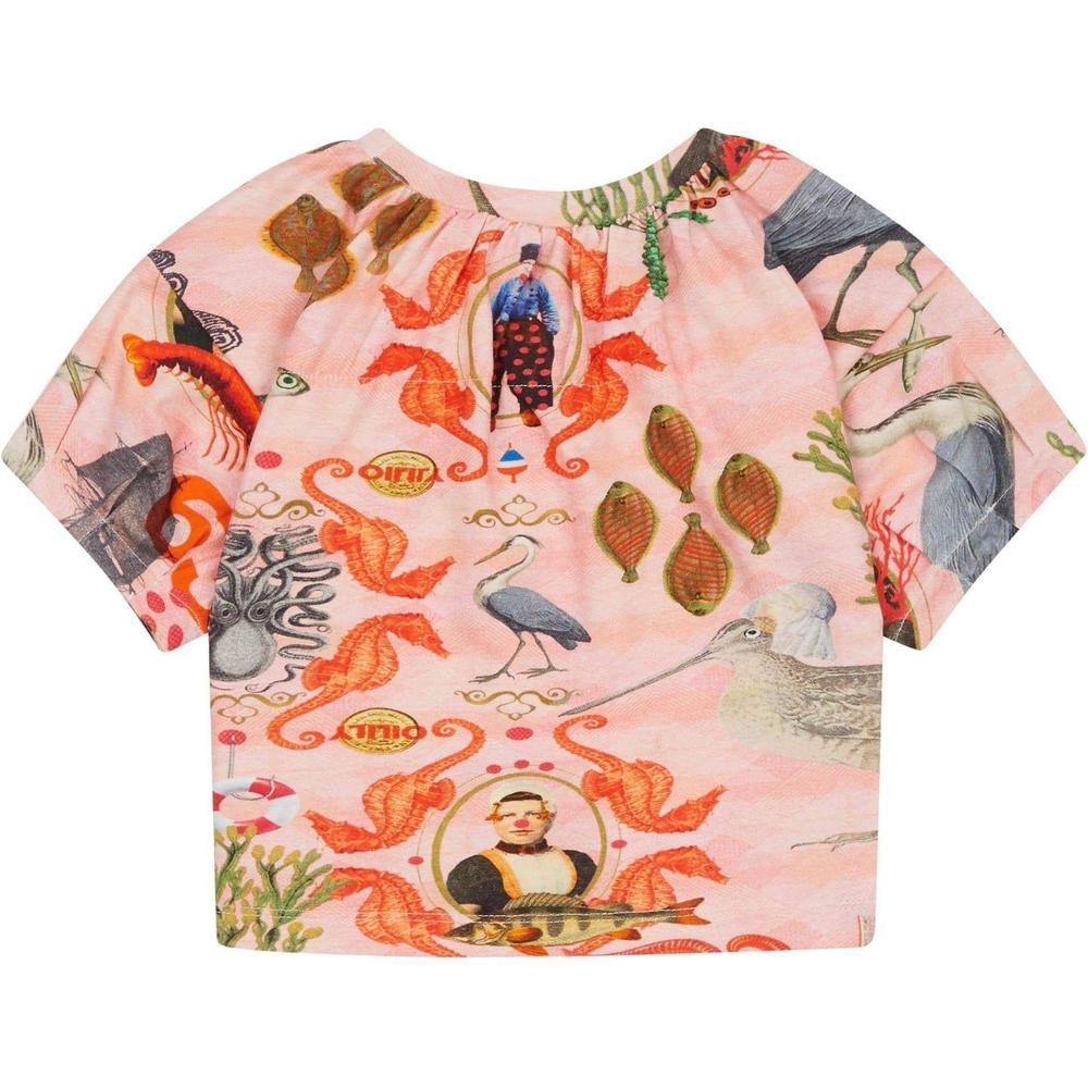 Oilily Girls Pink Tjabbie Top Oilily Girls Pink Tjabbie Top