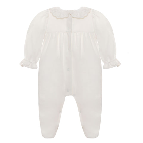 patachou Baby Girls Cream Babygrow patachou Baby Girls Cream Babygrow