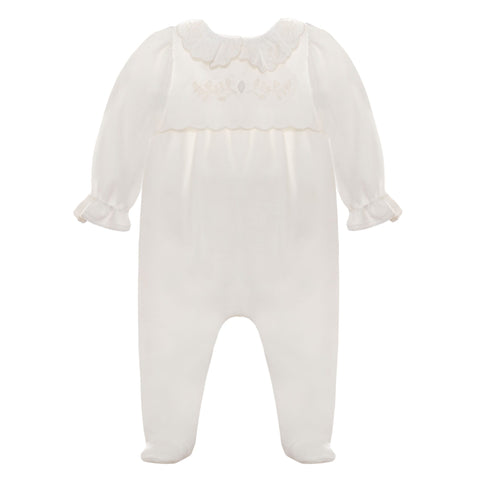 patachou Baby Girls Cream Babygrow patachou Baby Girls Cream Babygrow