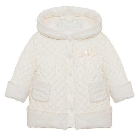 patachou Girls Cream Coat patachou Girls Cream Coat