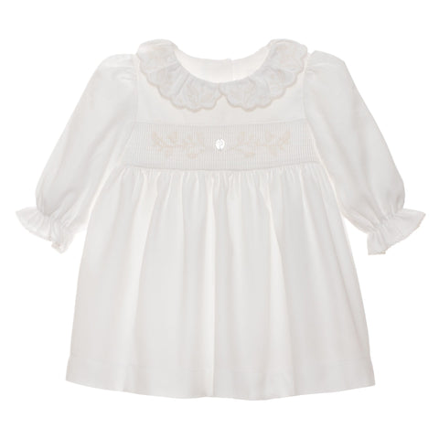 patachou Baby Girls Cream Dress patachou Baby Girls Cream Dress