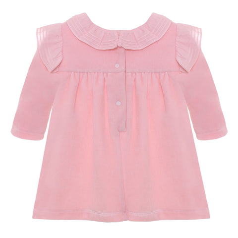 patachou Girls Pink Frill Dress patachou Girls Pink Frill Dress