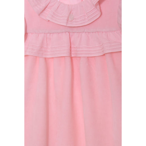 patachou Girls Pink Frill Dress patachou Girls Pink Frill Dress