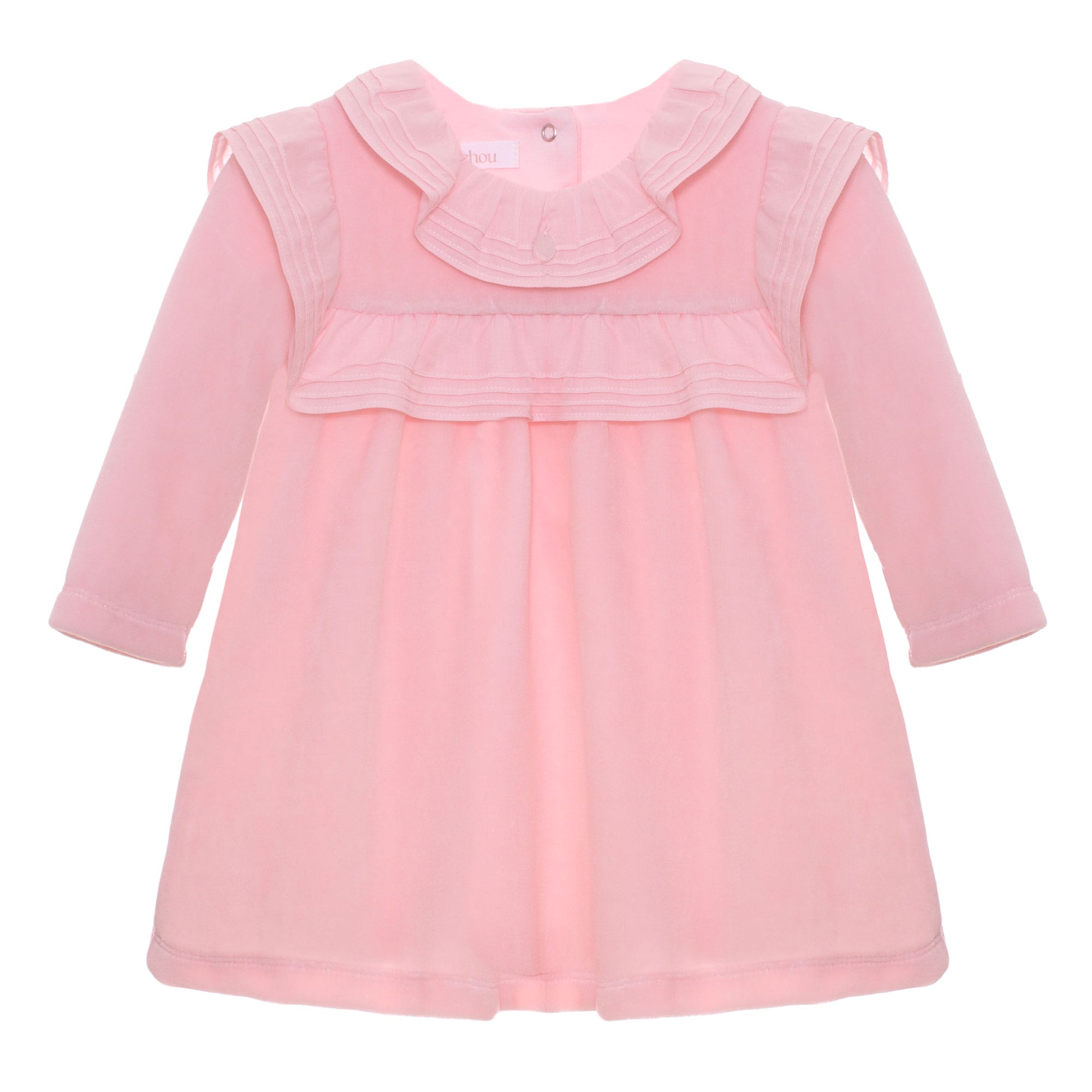 patachou Girls Pink Frill Dress patachou Girls Pink Frill Dress