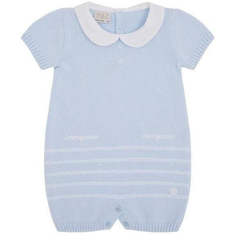 Paz Rodriguez Baby Boys 'Oceano' Knitted Shortie Paz Rodriguez Baby Boys 'Oceano' Knitted Shortie